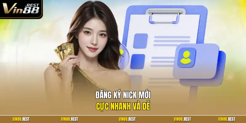 Đăng ký tài khoản Vin88 mới cực nhanh và dễ